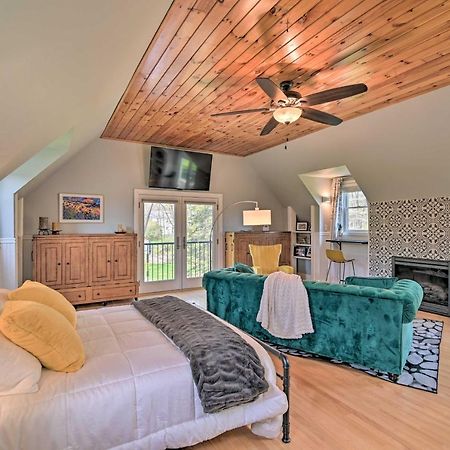 Stylish Studio With Fireplace About 3 Mi From Dtwn! Saratoga Springs Exteriér fotografie
