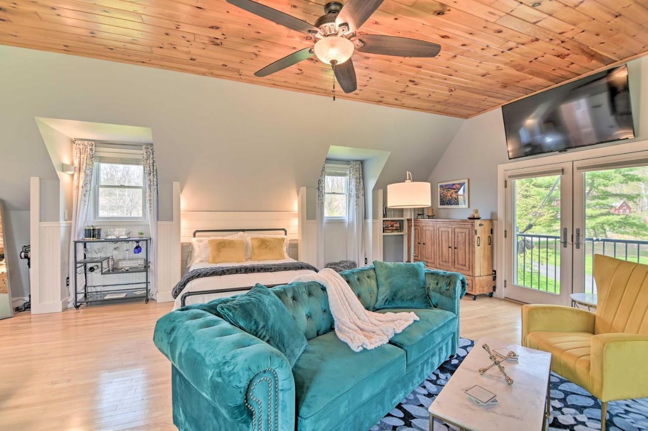 Stylish Studio With Fireplace About 3 Mi From Dtwn! Saratoga Springs Exteriér fotografie