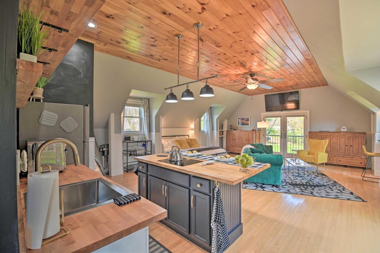 Stylish Studio With Fireplace About 3 Mi From Dtwn! Saratoga Springs Exteriér fotografie