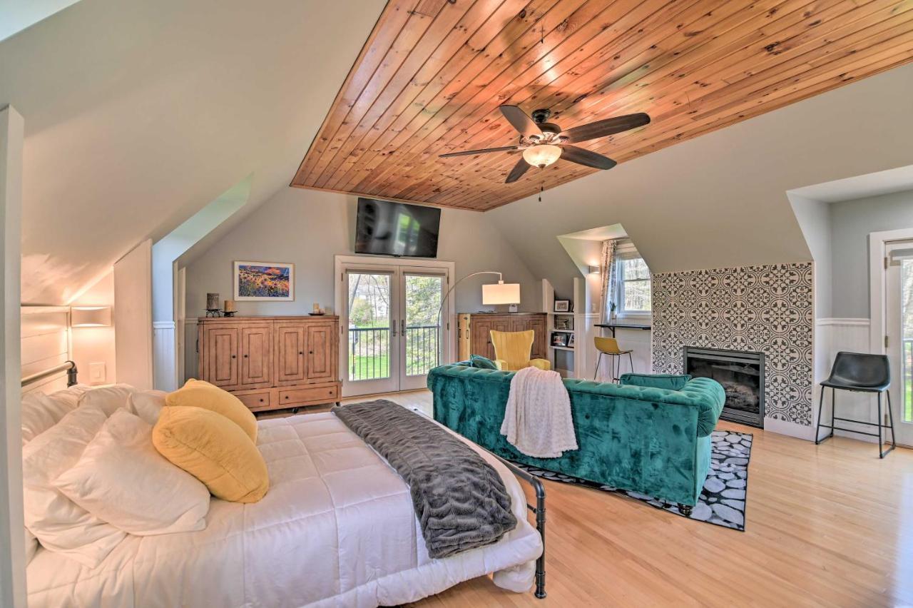 Stylish Studio With Fireplace About 3 Mi From Dtwn! Saratoga Springs Exteriér fotografie
